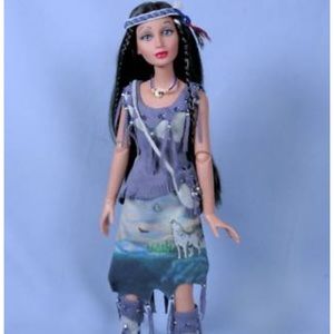 New Ashton-Drake Wolf Medicine Woman Doll.
